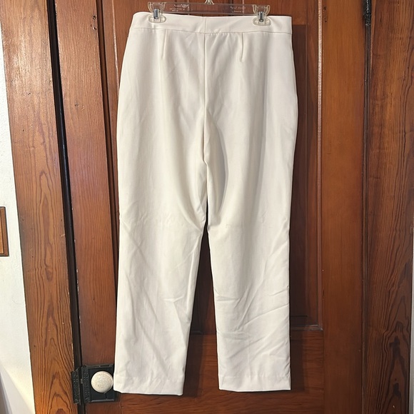 Antique white fully lined dress pants - Coldwater Creek - Picture 3 of 3